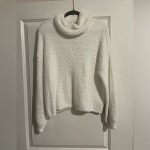 SO (Sonoma Company) Fuzzy Fleece Turtleneck Sweater
